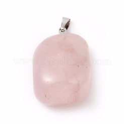 Ciondoli quazo rosa naturale&nbsp;G-k302-B22