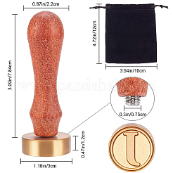 1 Stück goldfarbener Stempelkopf aus Messing&nbsp;DIY-CA0006-81E