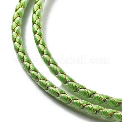 Fabricación de collares trenzados con cordón de poliéster&nbsp;MAK-L043-03G-27