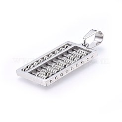 Pendentifs en acier inoxydable 304 résistant au ternissement&nbsp;STAS-O108-65P