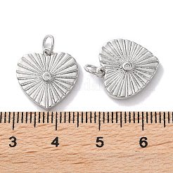 Pendentif en laiton plaqué rack&nbsp;KK-Z039-18P