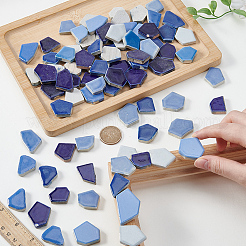 Azulejos de mosaico de porcelana de 500 g con cabujones&nbsp;DIY-SP0007-75