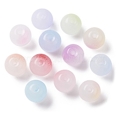 264 Stück 12 Farben zweifarbige Glasperlen&nbsp;GLAA-CJ0002-32