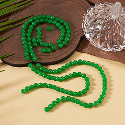 2 brin de perles de jade malaisien naturel&nbsp;G-TA0003-35A-04