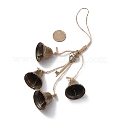 Campana colgante de hierro decoracion&nbsp;HJEW-JM02243