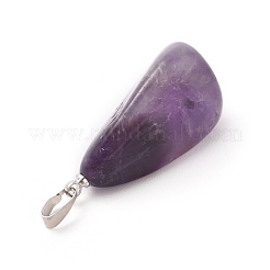 Pendenti d'ametista naturale&nbsp;G-k302-B11