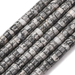 Natürliche Karte Steinperlen Stränge&nbsp;G-M420-A13-01