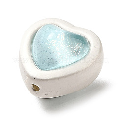 Lega e perle di vetro trasparente&nbsp;FIND-G070-01B
