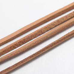 Cordoncini piatti di cuoio&nbsp;WL-R006-3x2-02