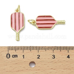 Ciondoli smaltato in ottone&nbsp;KK-D384-01G-04