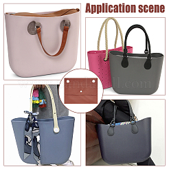 2 Stück 2 Stile PU-Kunstleder-Taschen-Organizer-Einsätze&nbsp;DIY-WR0002-86
