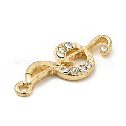 Pendenti con strass in lega di placcatura a cremagliera&nbsp;ALRI-M006-06G
