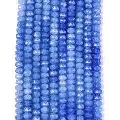 Stränge aus Imitations-Jade-Knisterglasperlen&nbsp;GLAA-N068-01A-A02