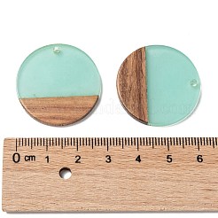 Colgantes de resina & madera&nbsp;X-RESI-S358-02B-03