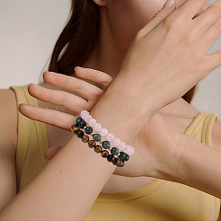Pulseras naturales y sintéticas de piedras preciosas&nbsp;BJEW-SW001595