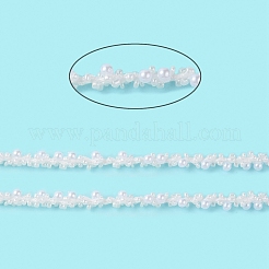 Chaînes de perles de rocaille en plastique&nbsp;KY-K013-02