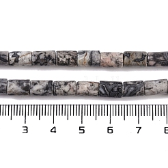 Natürliche Karte Steinperlen Stränge&nbsp;G-C128-A04-01