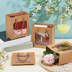 Tragbare Geschenktüten aus Kraftpapier&nbsp;ABAG-BC0001-68B