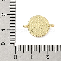Placcatura a cremagliera in ottone con conchiglie naturali e maglie in micro pavé di zirconi cubici&nbsp;KK-Z074-30G
