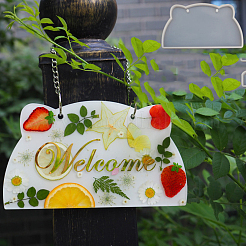 Stampi per cartellini in silicone fai da te&nbsp;DIY-TAC0005-29