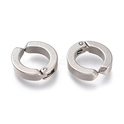 Orecchini a polsino in acciaio inossidabile 303 anti-ossidazione&nbsp;EJEW-F262-01A-P