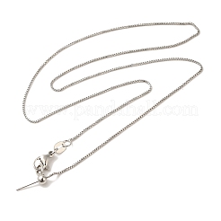 Verstellbare Schiebeketten aus Messing&nbsp;NJEW-B119-02P