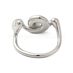 Manschettenringe aus Edelstahl 304 für Damen&nbsp;RJEW-U013-09P