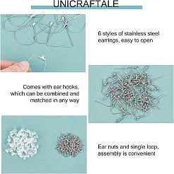 Kit fai da te per realizzare orecchini pendenti con avvolgimento in filo metallico&nbsp;DIY-UN0002-96