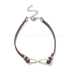 Braccialetti Infinity in lega di stile tibetano&nbsp;BJEW-JB09336-02