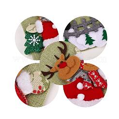4 stücke tuch weihnachtsstrümpfe sets&nbsp;JX066A
