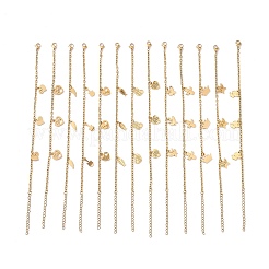 Bracciale con ciondolo in acciaio inossidabile 304 per donna&nbsp;BJEW-F436-G