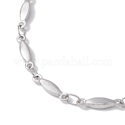 Bracelets à maillons ovales en acier inoxydable 304 anti-ternissement pour femmes et hommes&nbsp;BJEW-JB10271
