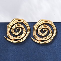 Ohrstecker aus 304 Edelstahl für Damen&nbsp;EJEW-K306-15G