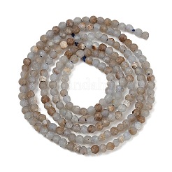 I filamenti di perline di angelite naturali&nbsp;G-RM2025-B36-2mm