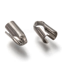 Anlaufgeschützte 304 Edelstahl-Klapp-Crimp-Enden&nbsp;X-STAS-G122-09P-B01