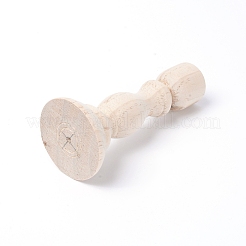 Bougeoirs en bois naturel&nbsp;DJEW-WH0033-14