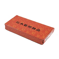 (vente de clôture défectueuse : police floue) bois poids de papier de calligraphie chinoise moulé&nbsp;AJEW-XCP0002-41