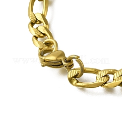 201 Edelstahl christlichen Kreuz Anhänger Cuban Link Kette Halsketten&nbsp;STAS-D196-07G