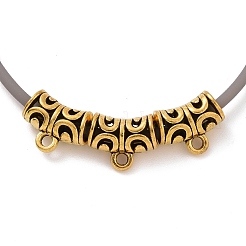 Staffe per tubi in lega in stile tibetano&nbsp;FIND-H038-54AG