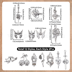 Pendenti in lega stile tibetano gotico 24 pz 12 stili&nbsp;FIND-BM0001-03
