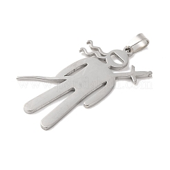 Pendenti in acciaio inossidabile 304 anti-ossidazione&nbsp;STAS-Z069-03P