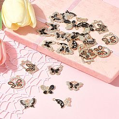 28pcs 7 styles de pendentifs en émail en alliage&nbsp;FIND-FS0003-21