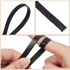 Cordón de piel de vacuno plano&nbsp;OCOR-CY0003-12B-01