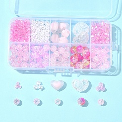 DIY-Sets zur Schmuckherstellung mit runden Acrylperlen&nbsp;DIY-FS0007-05