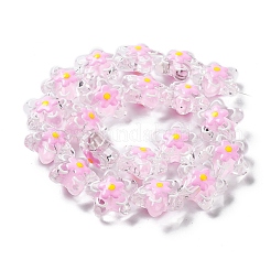 Perle di vetro trasparente&nbsp;LAMP-H065-02E