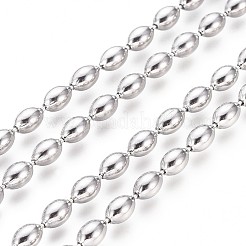 Chaînes à billes en acier inoxydable 304 anti-ternissement&nbsp;CHS-L024-024A
