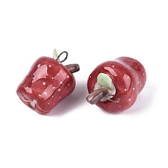 Handgemachte Porzellan-Anhänger&nbsp;PORC-N013-16A