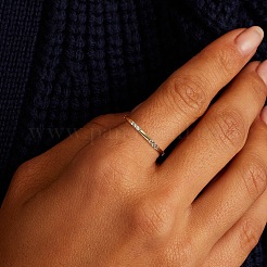 925 Fingerringe aus Sterlingsilber für Damen&nbsp;RJEW-C133-05G