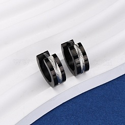 Creolen aus Edelstahl 304&nbsp;EJEW-D331-07PB