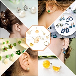 DIY Ohrstecker aus Eisen&nbsp;DIY-YW0010-57